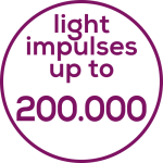 light impulses up to 20000000