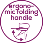 ergonomic folding handle